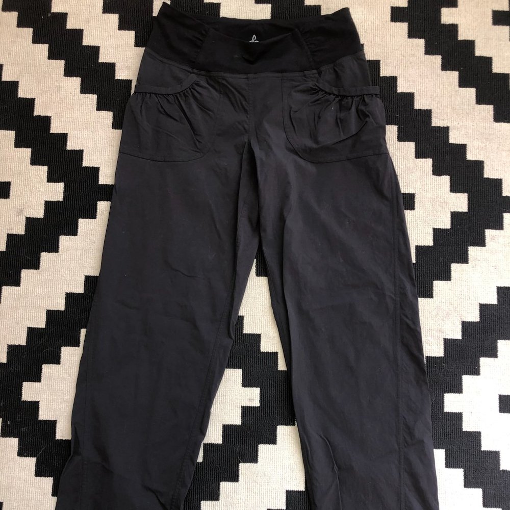 Prana women's summit pants, size small, black